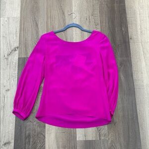 ❄️Amanda Uprichard Vibrant Pink Blouse